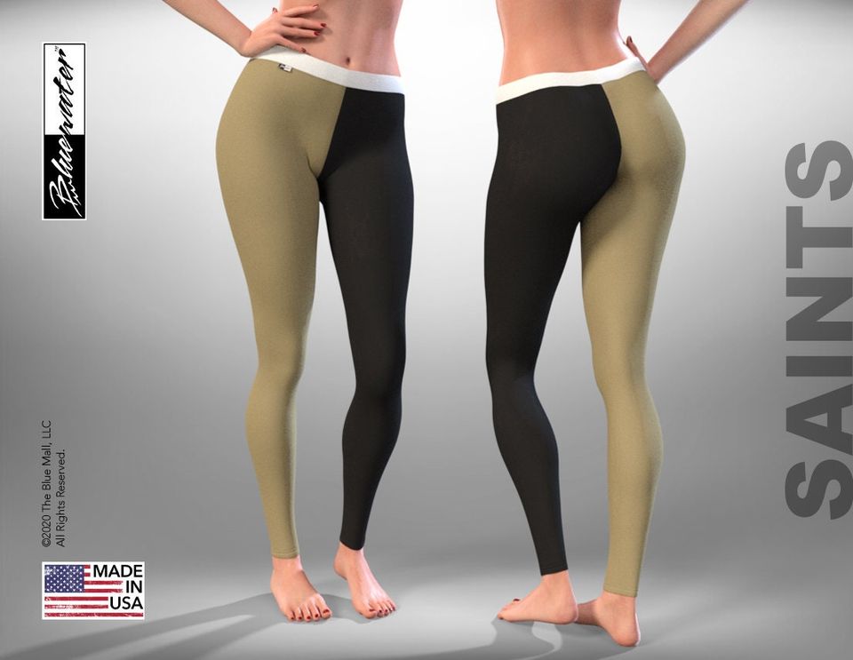 New Orleans Saints Football Leggings