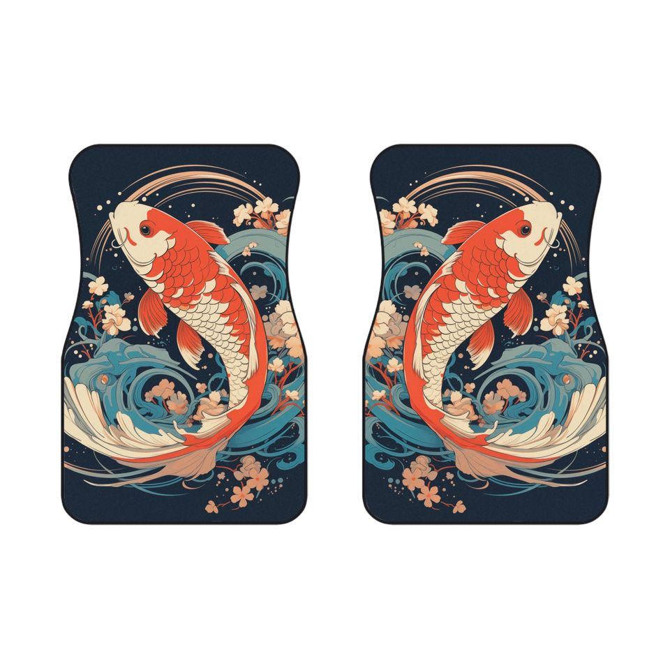 Koi JDM AsFaux Car Mats (2x Front)