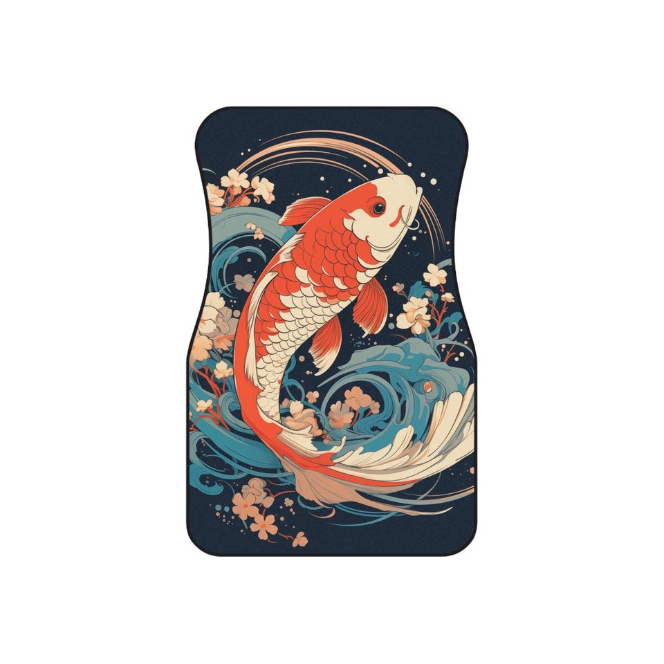 Koi JDM AsFaux Car Mats (2x Front)