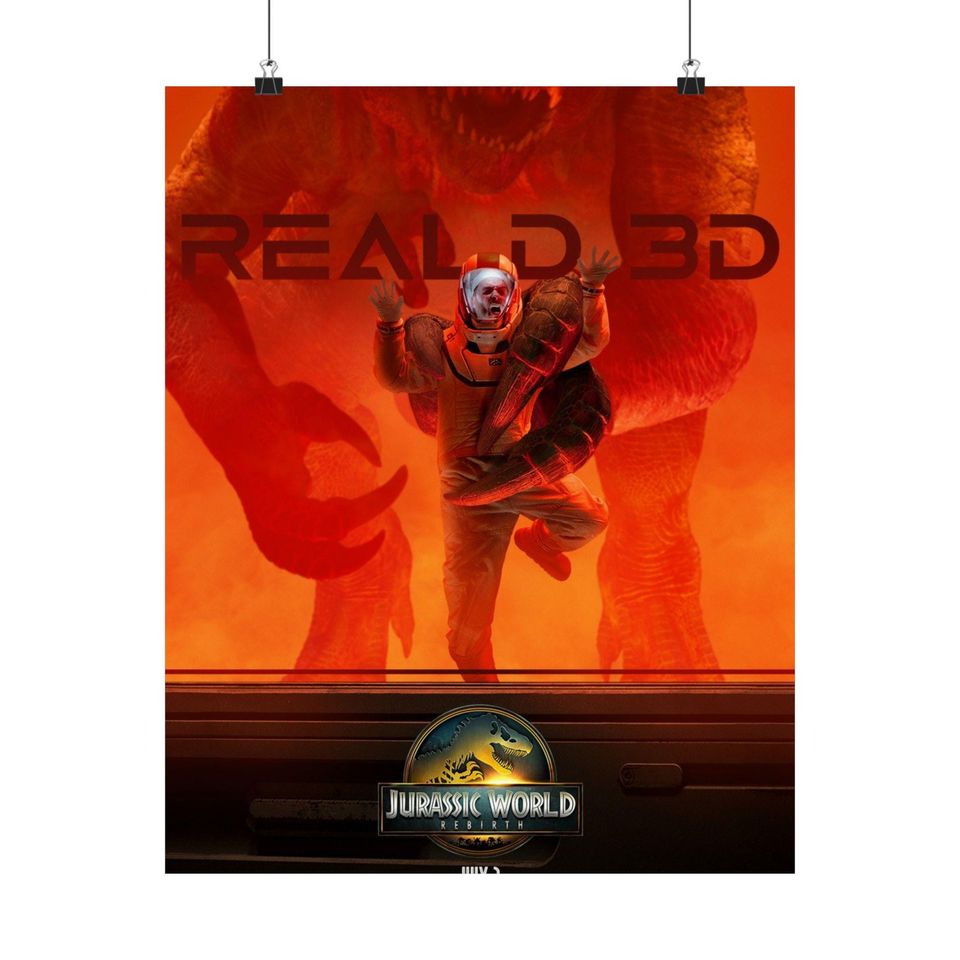 Jurassic World Rebirth Drex Grab Poster