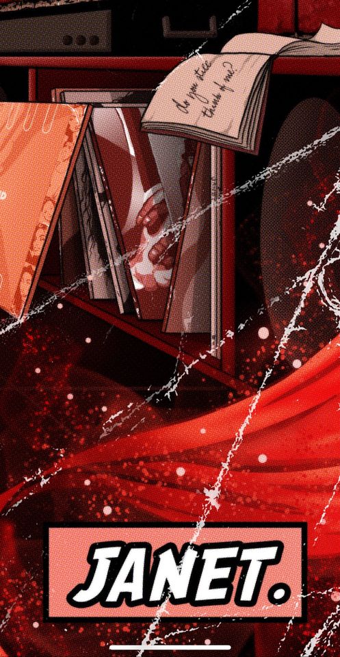 Janet Jackson Poster- Janet. Comic Poster