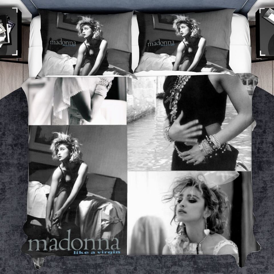 80s Madonna Marilyn Monroe Bedding Set - Celebrity Beding Set