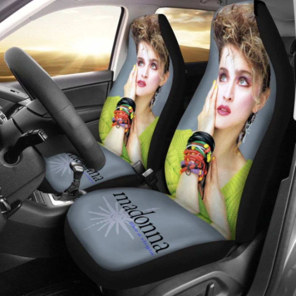 80s Madonna Like a Virgin Universal Car Seat Cover