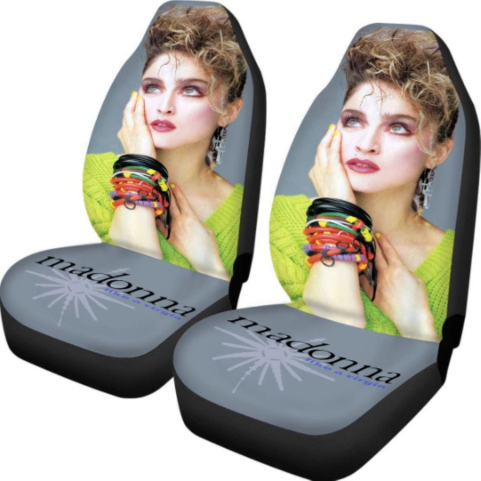 80s Madonna Like a Virgin Universal Car Seat Cover