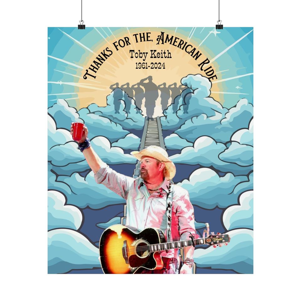 Toby Keith, Thanks for the American Ride, Matte Posters
