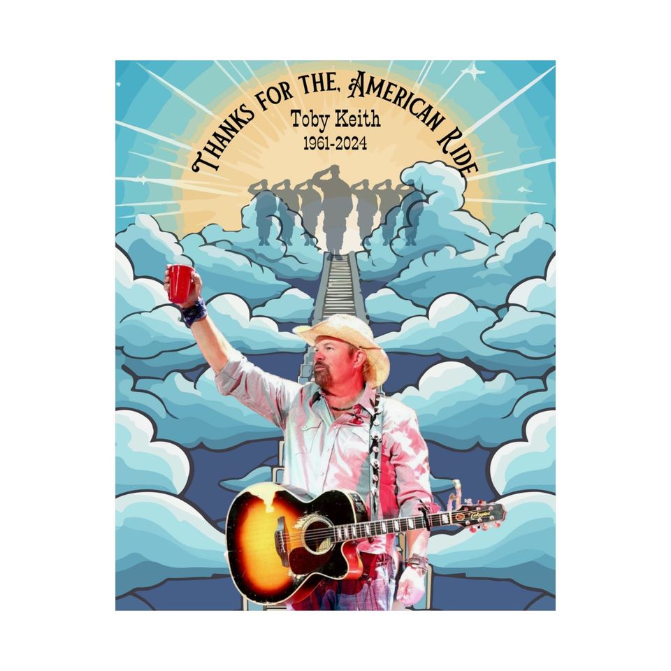 Toby Keith, Thanks for the American Ride, Matte Posters