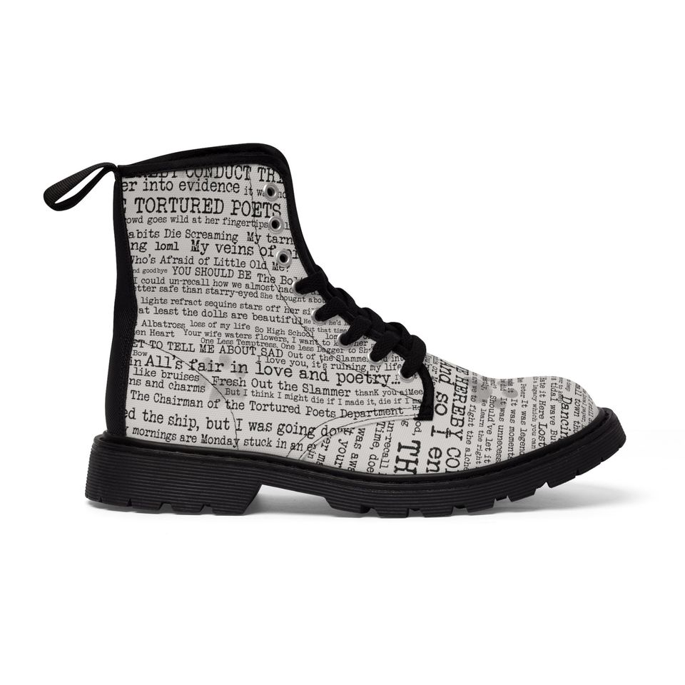 TTPD Men's Canvas Boots