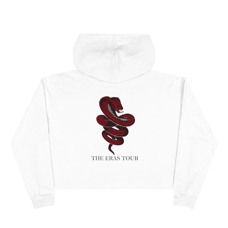 reputation eras Crop Hoodie