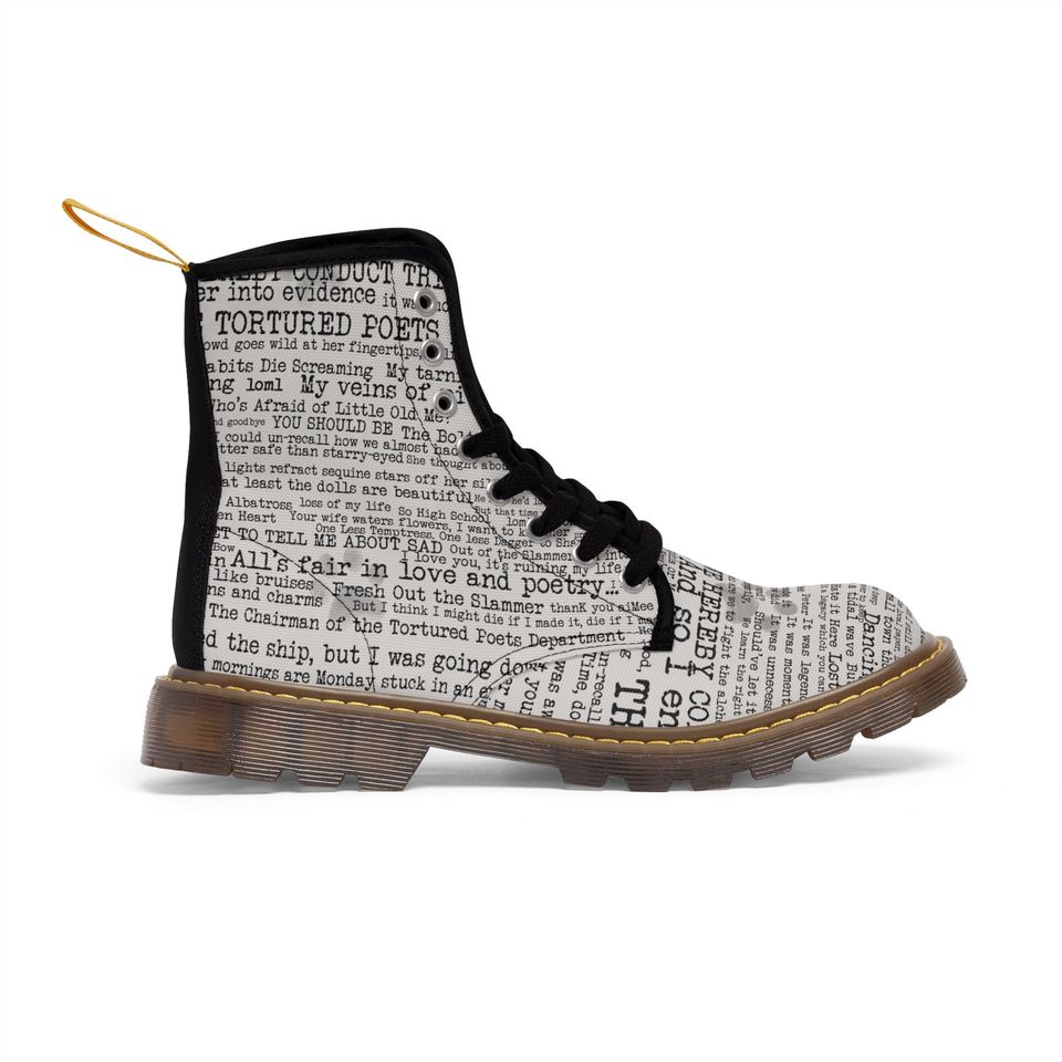TTPD Men's Canvas Boots