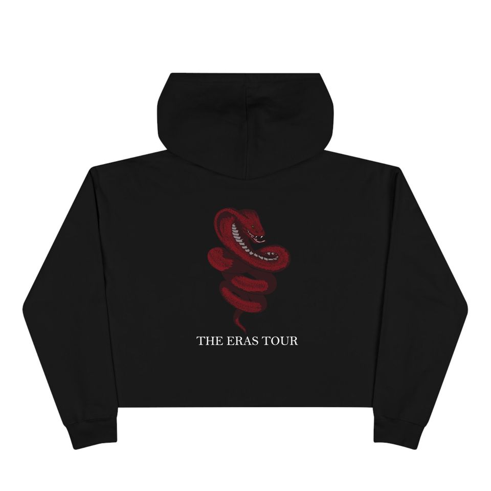 reputation eras Crop Hoodie