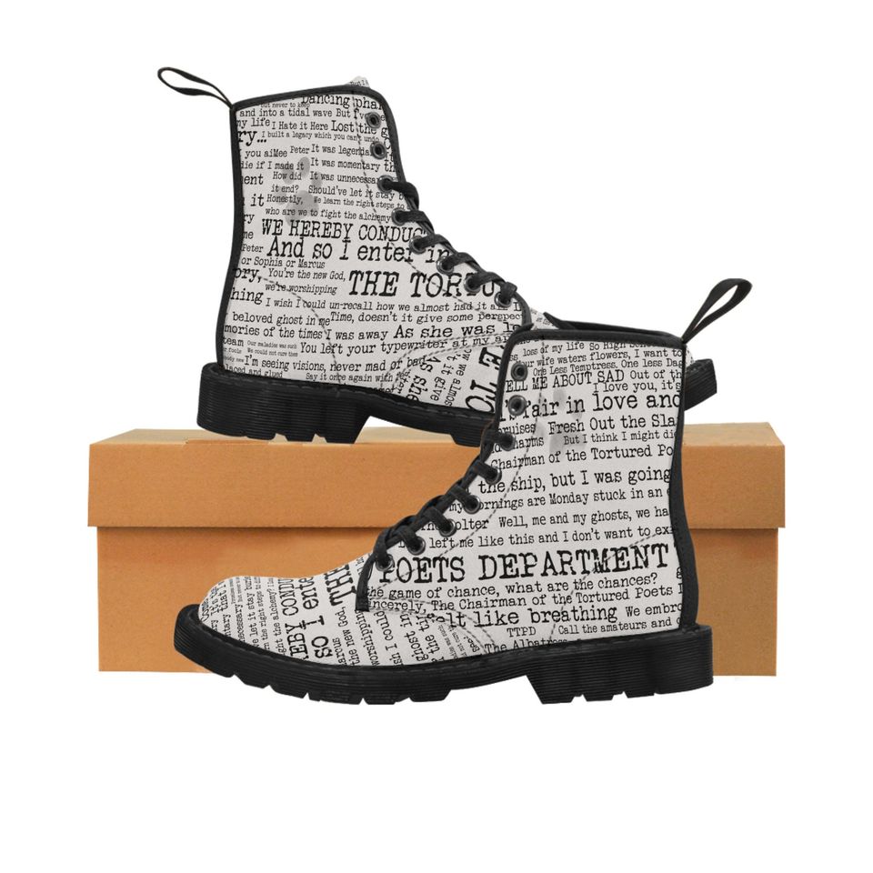 TTPD Women's Canvas Boots