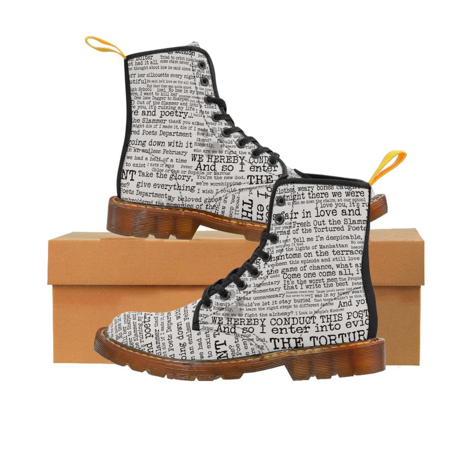 TTPD Men's Canvas Boots