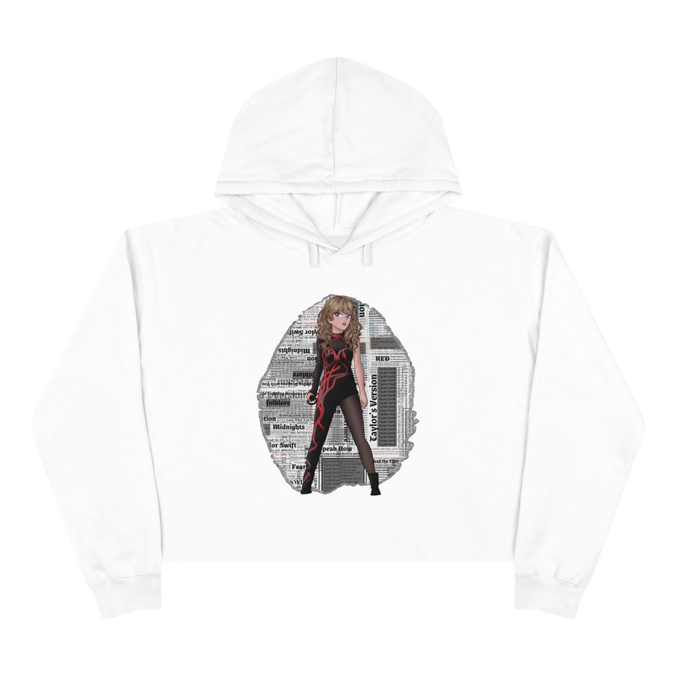 reputation eras Crop Hoodie