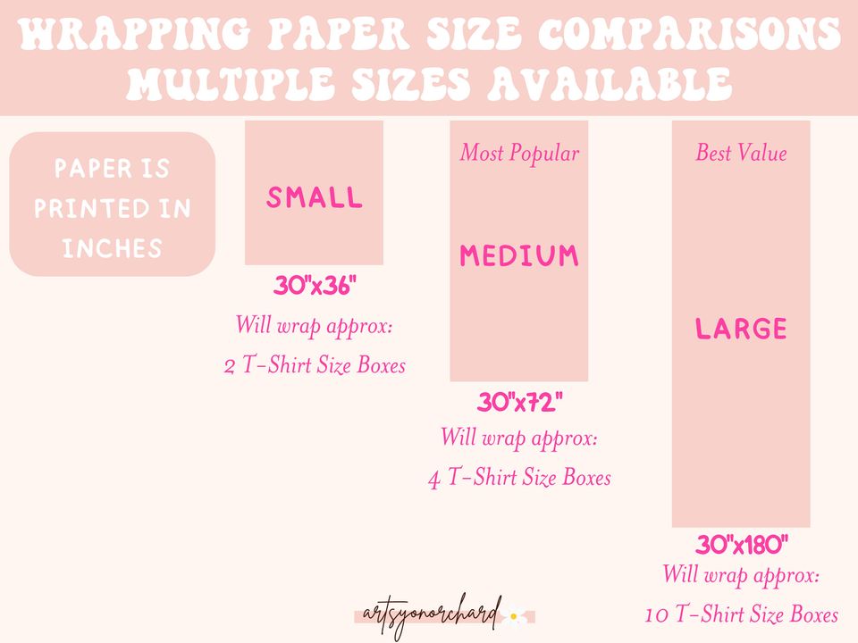 Pink Preppy Coquette Bow Christmas Tree Wrapping Paper with Personalized Name