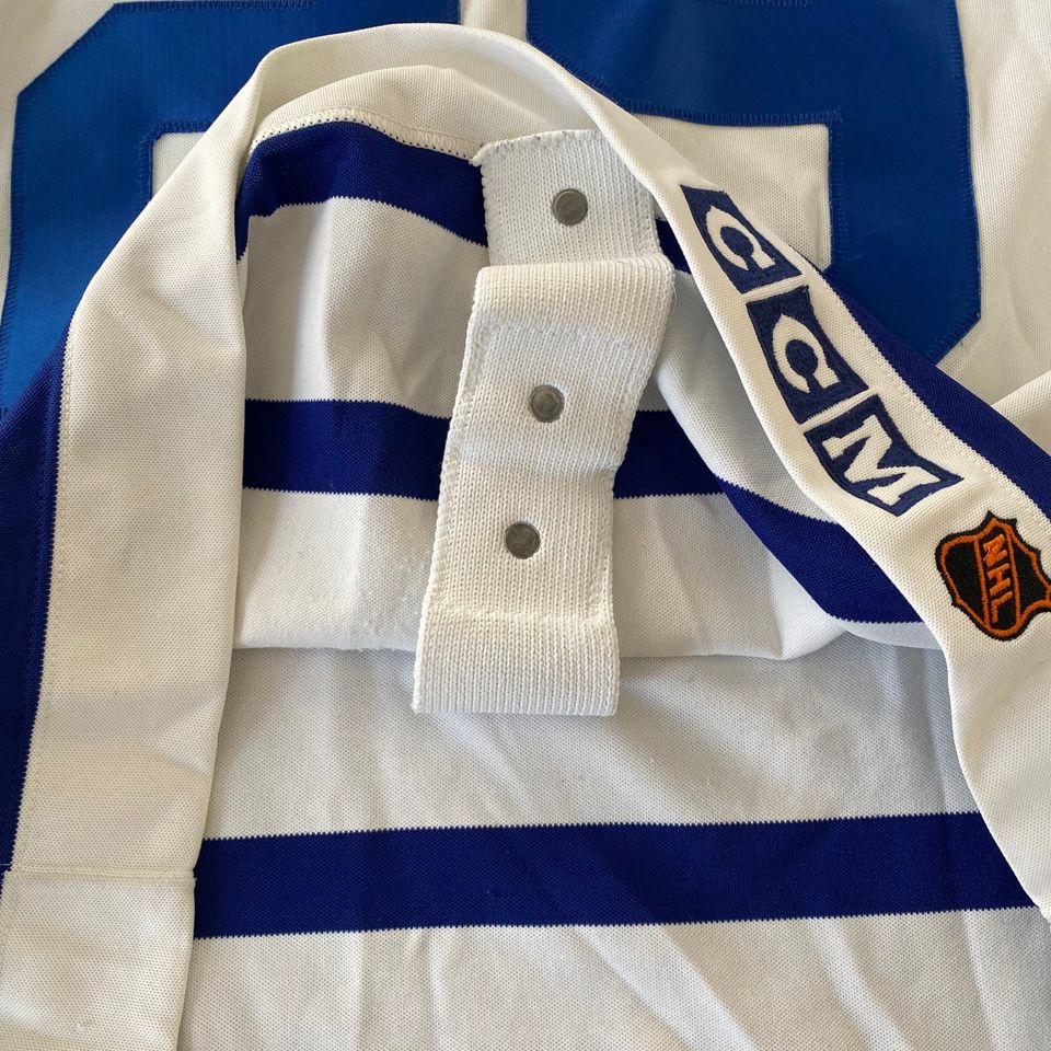 Vintage Authentic 90s Embroidered Felix Potvin Toronto Maple Leafs