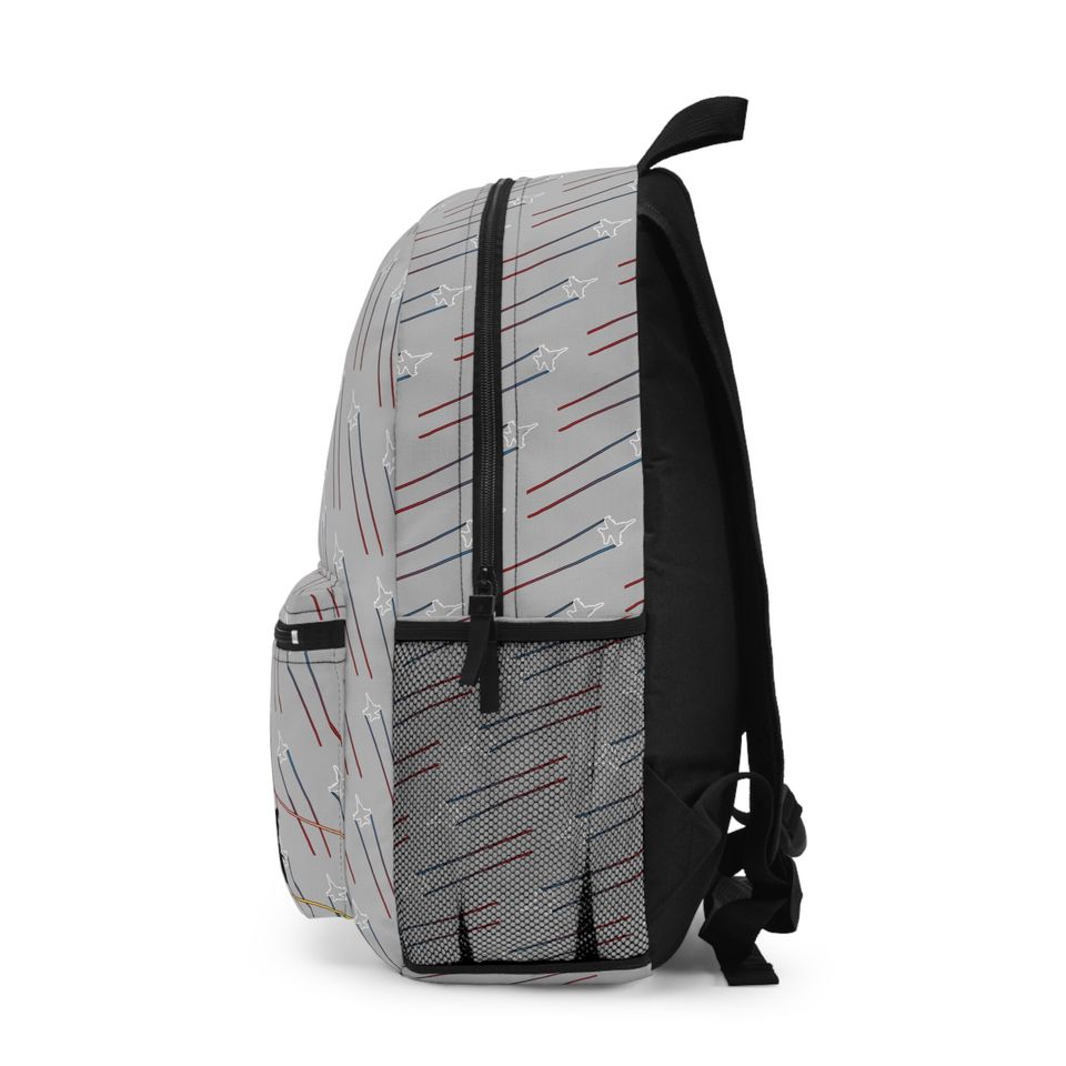 Fighter Jet Pattern Backpack