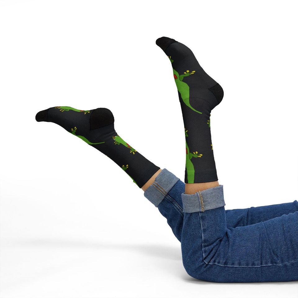 Gecko Sublimation Socks