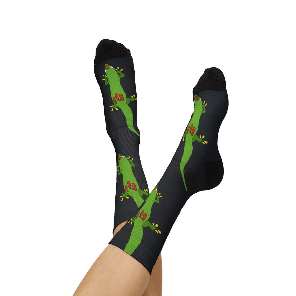 Gecko Sublimation Socks