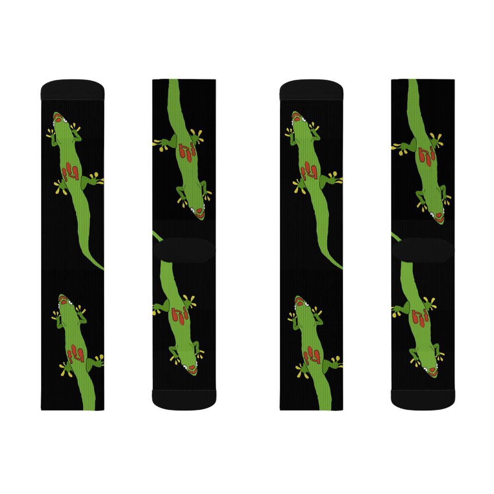 Gecko Sublimation Socks