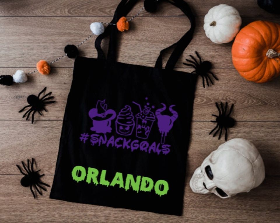 Personalized Halloween Bag | Trick or treat bag | Kids Halloween Tote | Personalized Trick or treat Bag |  Halloween Totes  | Halloween Bag