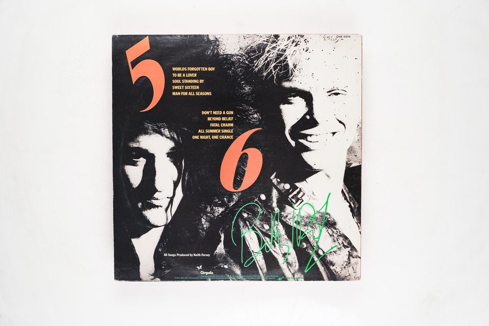 Billy Idol - Whiplash Smile - Vinyl LP Record - 1986