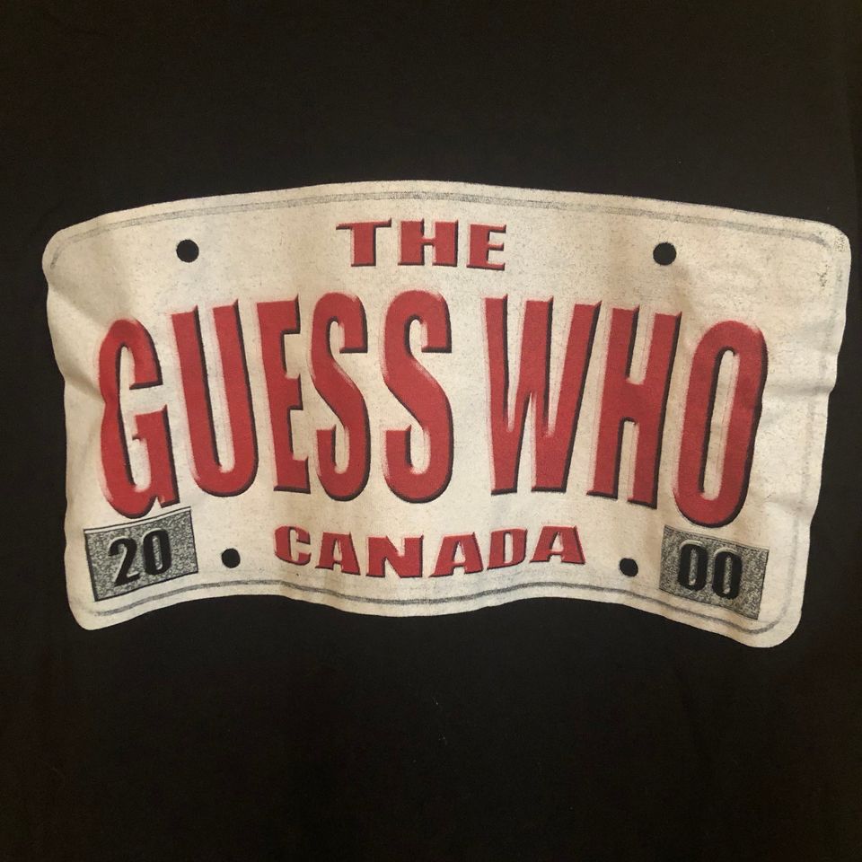 2000 The Guess Who T-shirt Mens Large