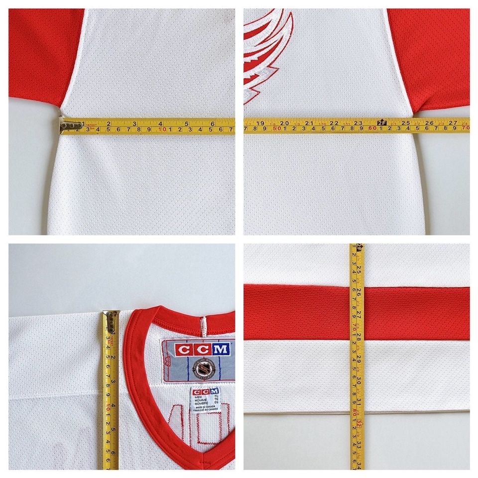 90s Steve Yzerman player Detroit Red Wings NHL Jersey/ XL