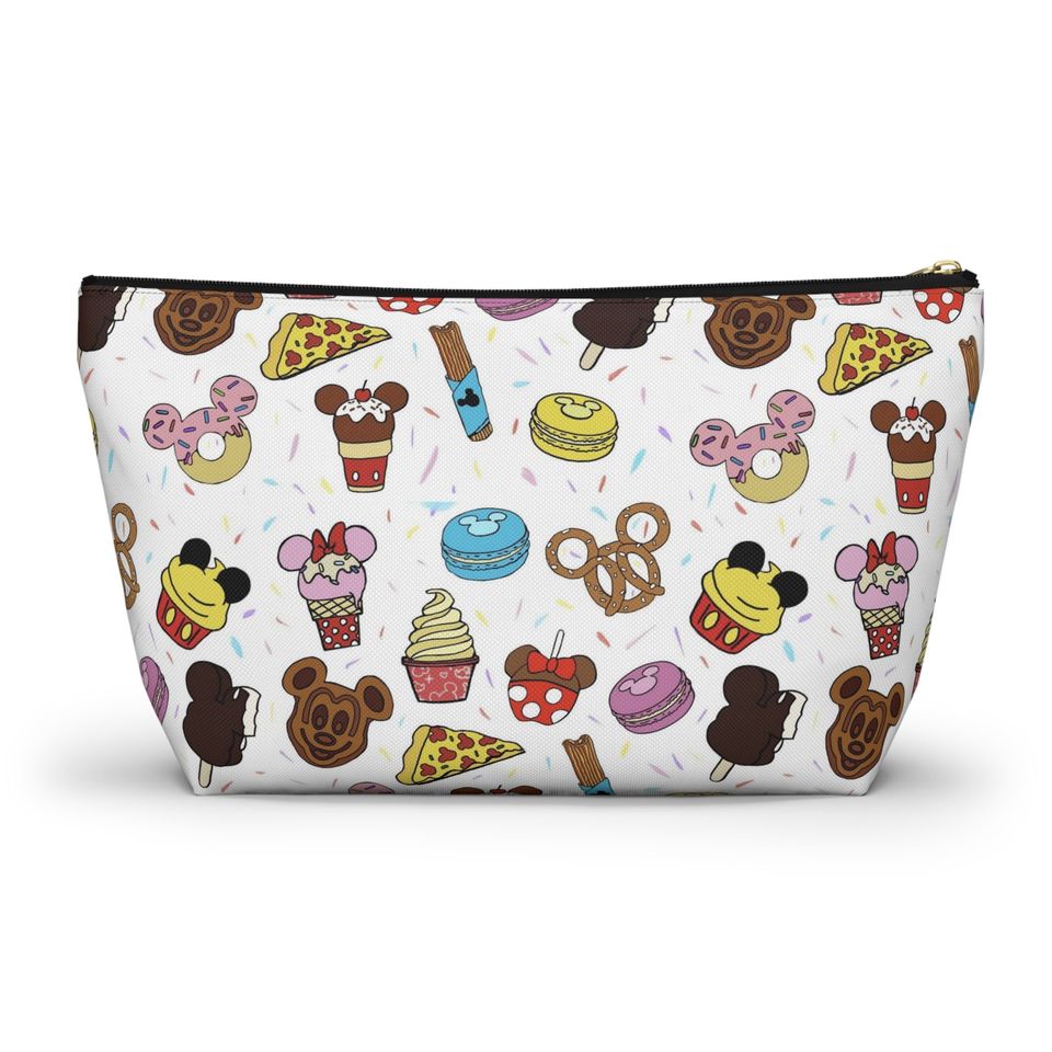 Disney Inspired Travel Toiletry Bag | Back to School Pencil Case Zip Up Pouch