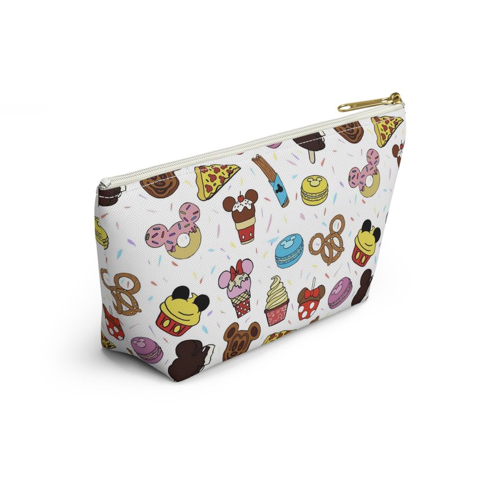 Disney Inspired Travel Toiletry Bag | Back to School Pencil Case Zip Up Pouch