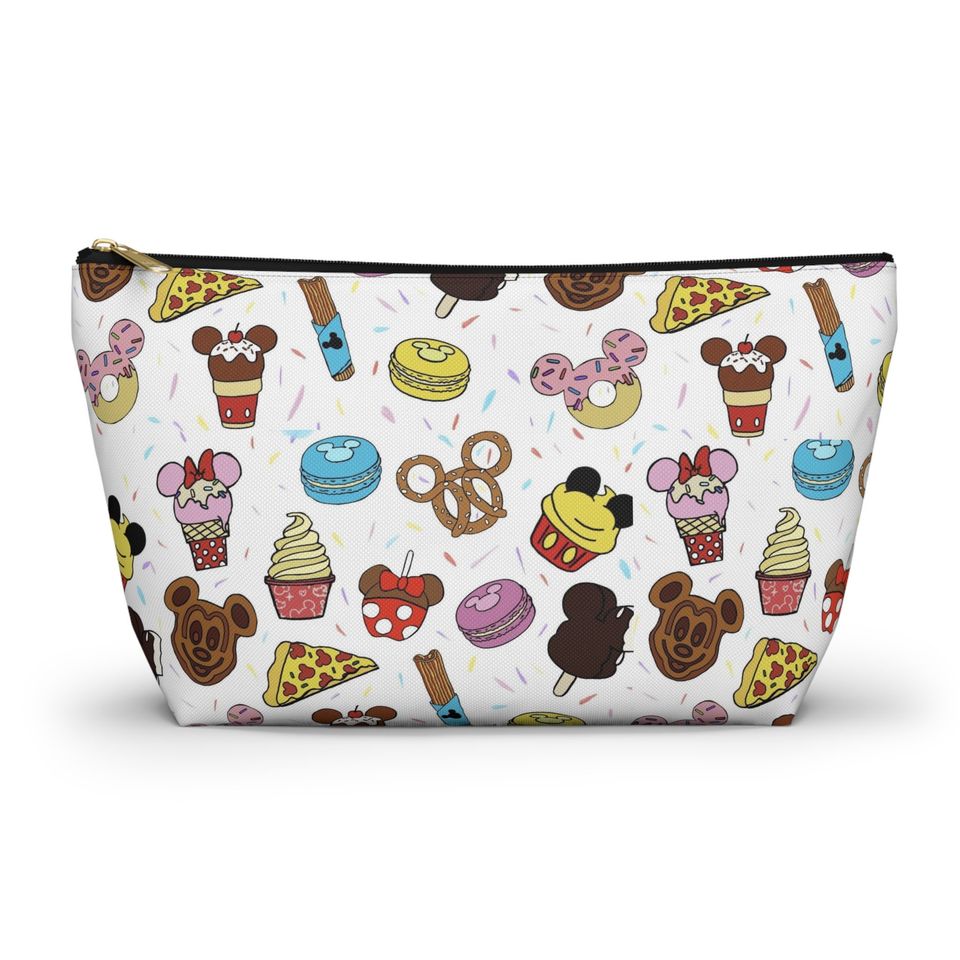 Disney Inspired Travel Toiletry Bag | Back to School Pencil Case Zip Up Pouch