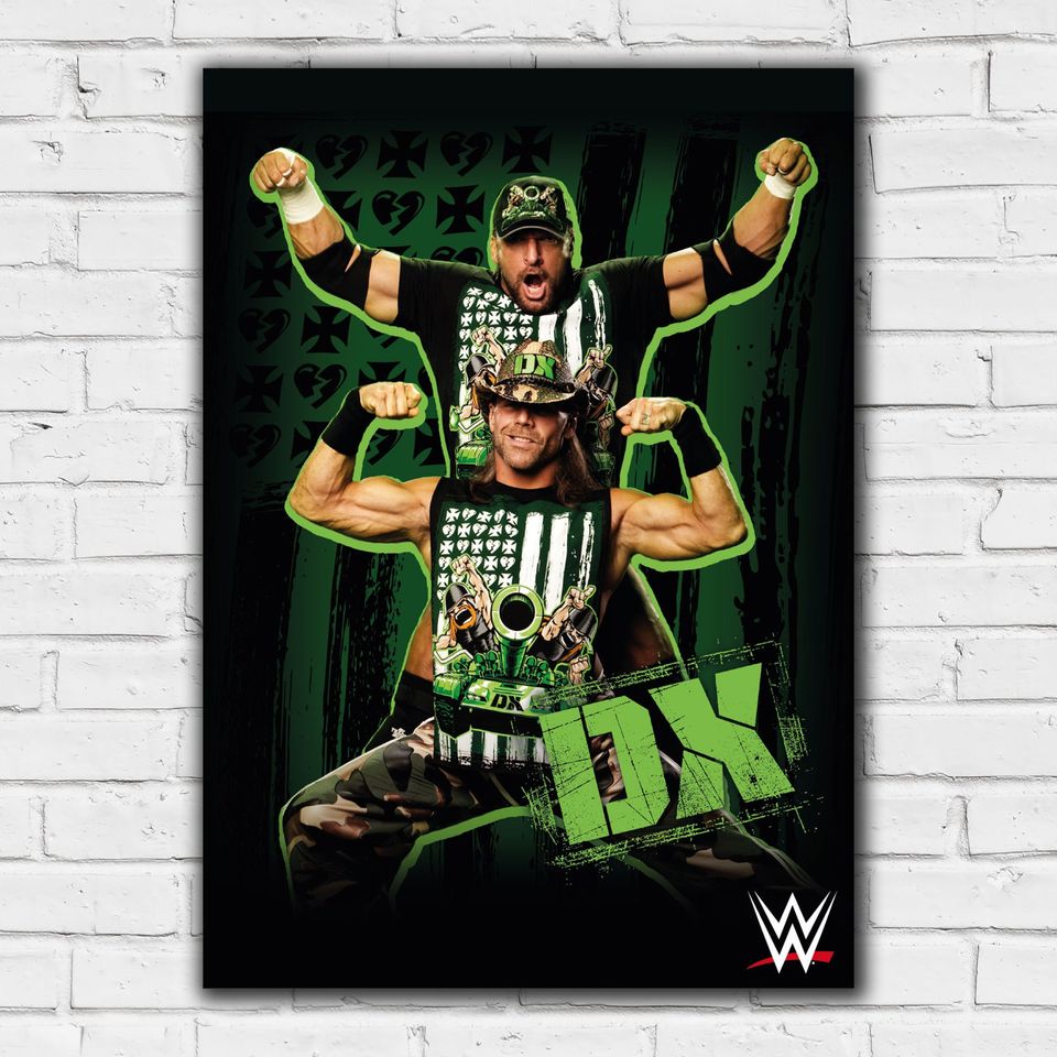 Wrestling Entertainment Print - DX Graphic Poster for Wall Art