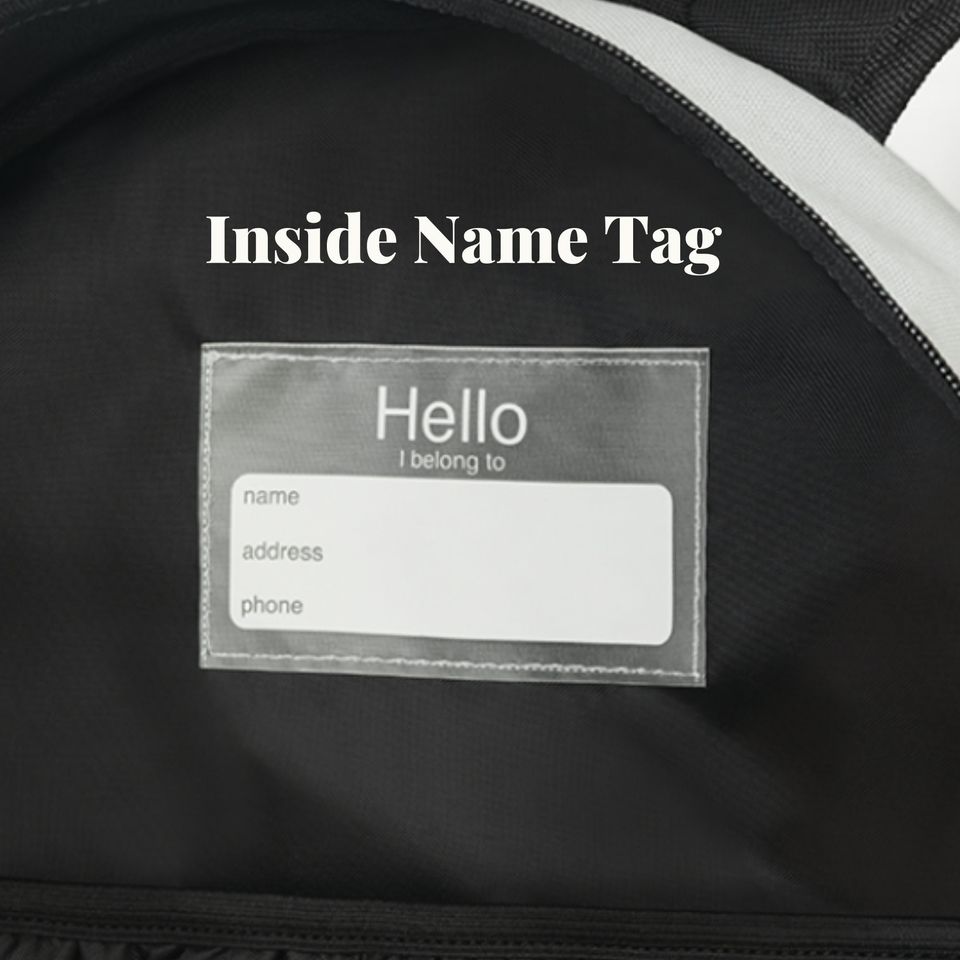 Personalized Backpack With Name, Custom Name Backpack, Retro Backpack, Smiley Face Backpack, Customized Gift, Backpack Back To School