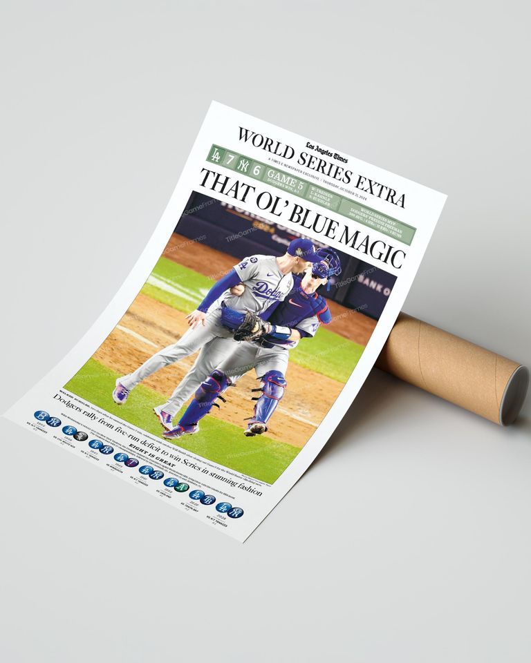 2024 LA Dodgers World Series Champions