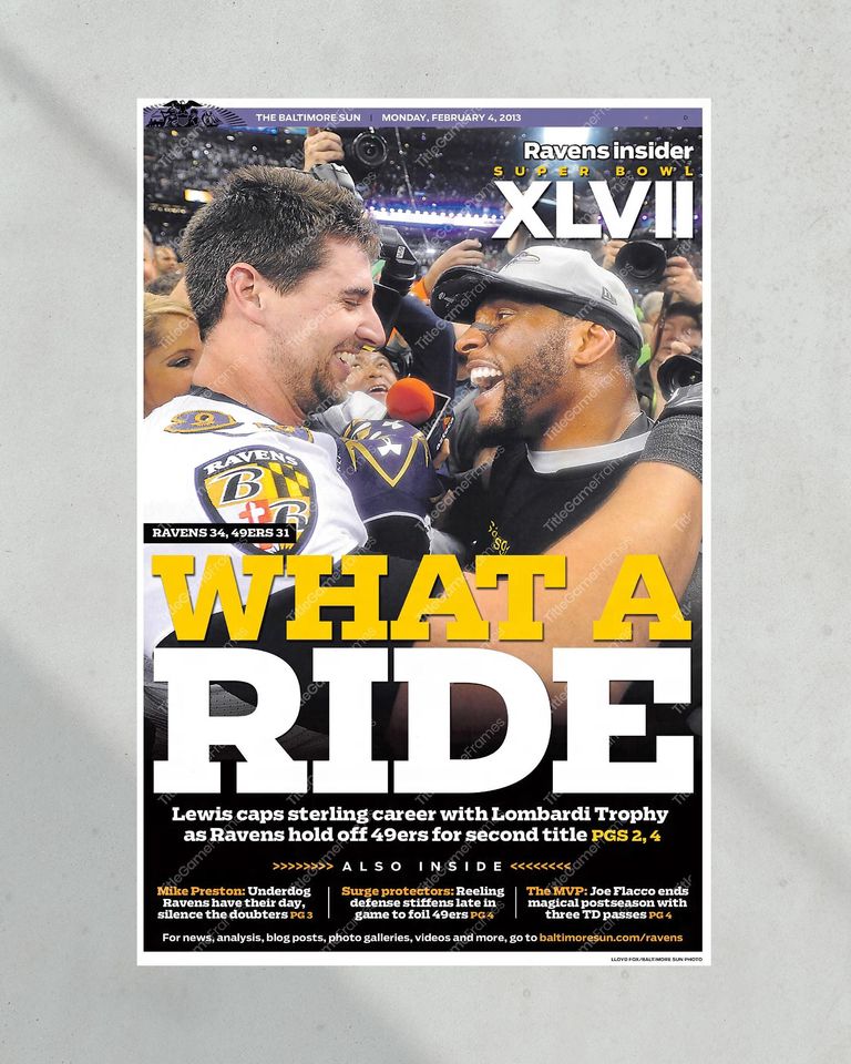 2013 Baltimore Ravens 'What a Ride' Super Bowl Celebration - Ray Lewis & Dennis Pitta
