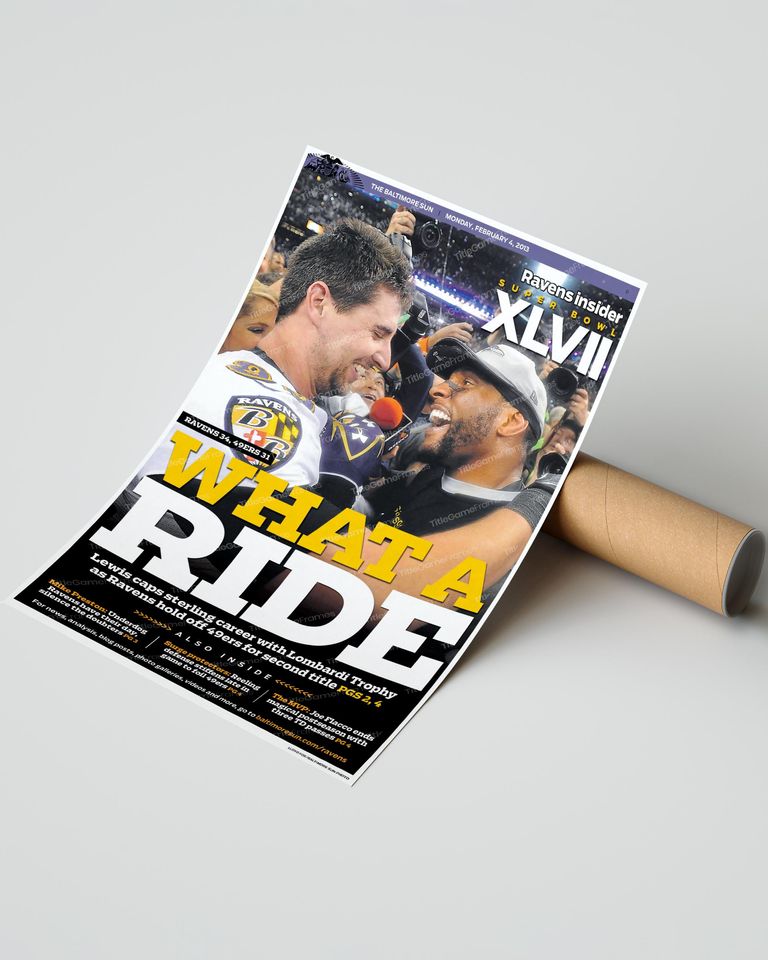 2013 Baltimore Ravens 'What a Ride' Super Bowl Celebration - Ray Lewis & Dennis Pitta