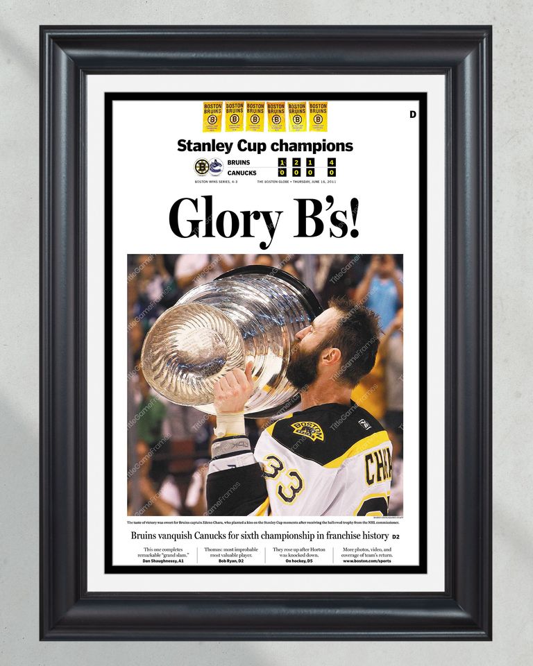 2011 Boston Bruins Stanley Cup Champions "Glory B's!"