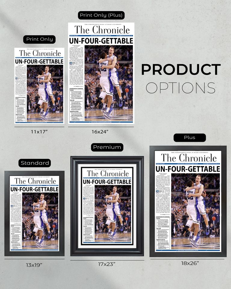 2010 Duke Blue Devils Unfourgettable NCAA College Basketball National Champions