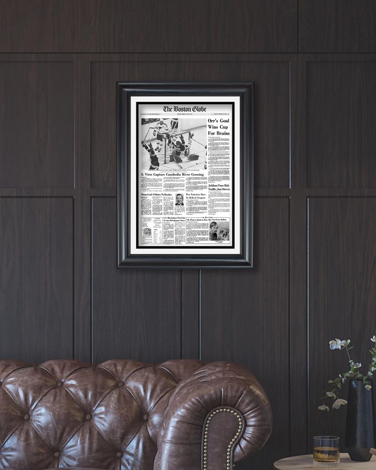 1970 Boston Bruins Stanley Cup Champion  (NO Framed) Poster