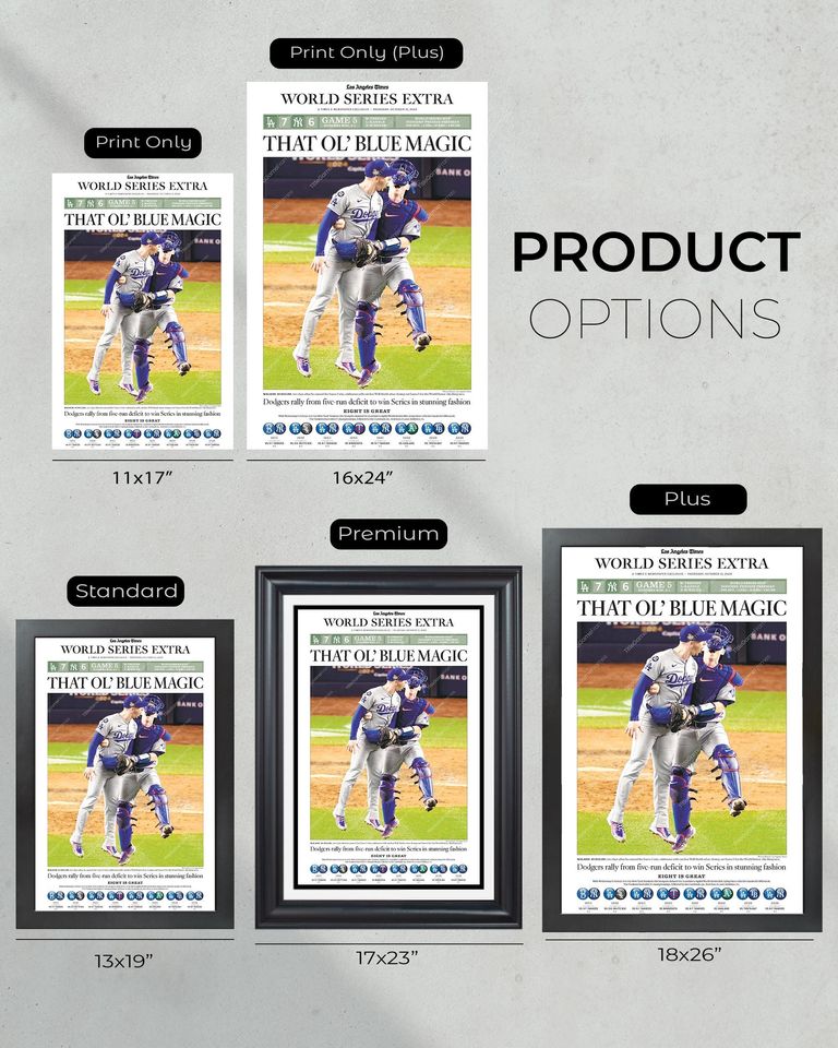 2024 LA Dodgers World Series Champions