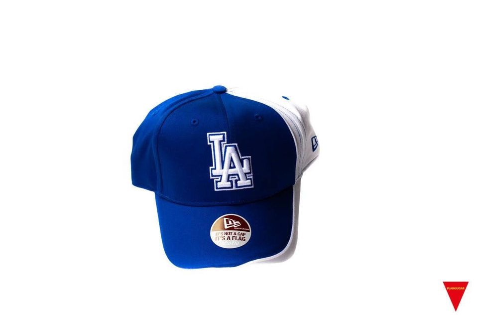 90s New Era LA Dodgers Baseball Cap - Blue & White