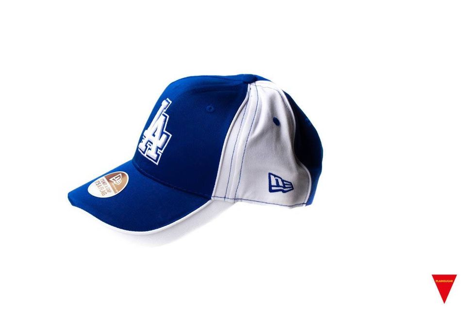 90s New Era LA Dodgers Baseball Cap - Blue & White
