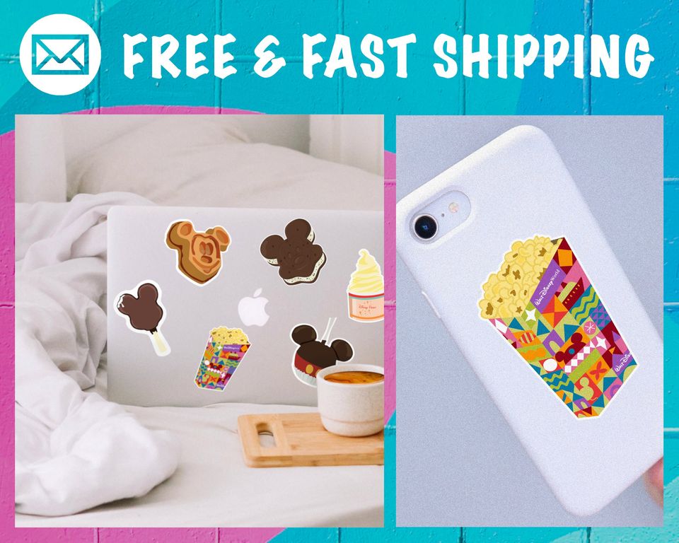Disney Popcorn Sticker
