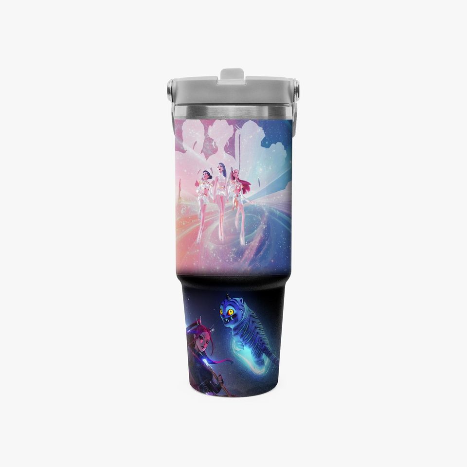 K-Pop Demon Hunters - 30 oz Flip Straw Tumbler