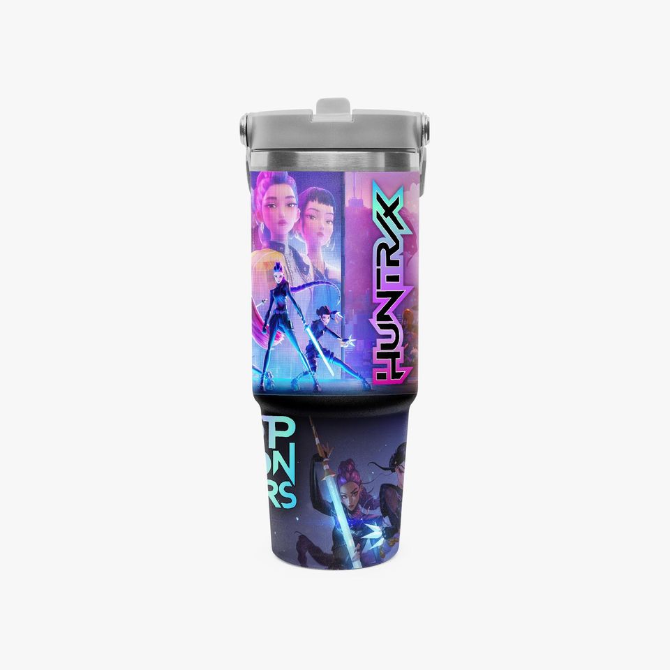 K-Pop Demon Hunters - 30 oz Flip Straw Tumbler