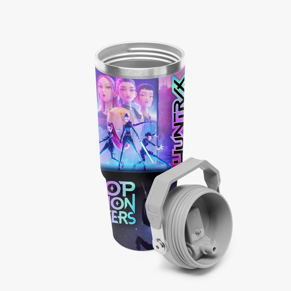 K-Pop Demon Hunters - 30 oz Flip Straw Tumbler