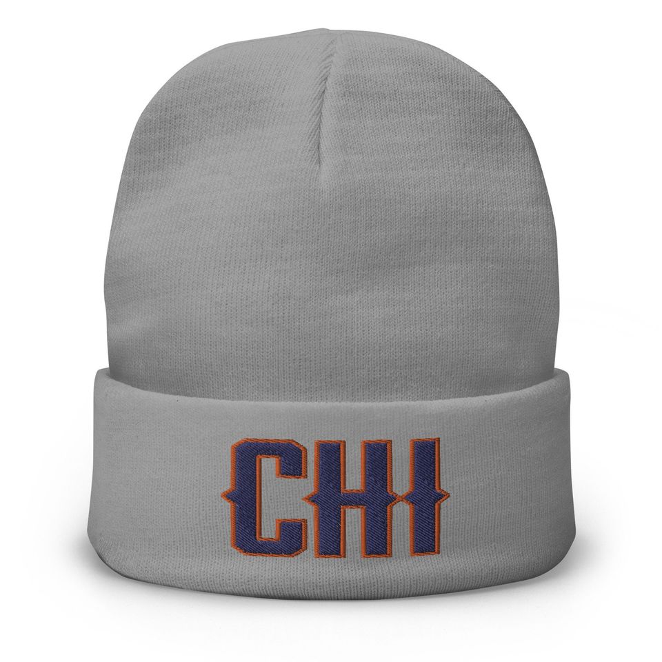 Chicago Football Retro CHI Winter Beanie Cap Hat