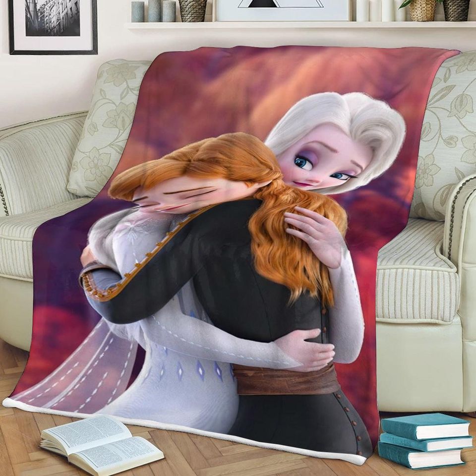 Elsa Sherpa Fleece Blanket