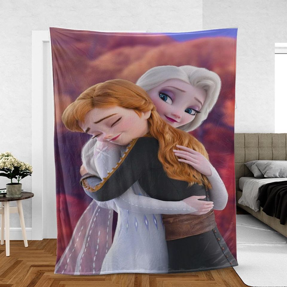 Elsa Sherpa Fleece Blanket
