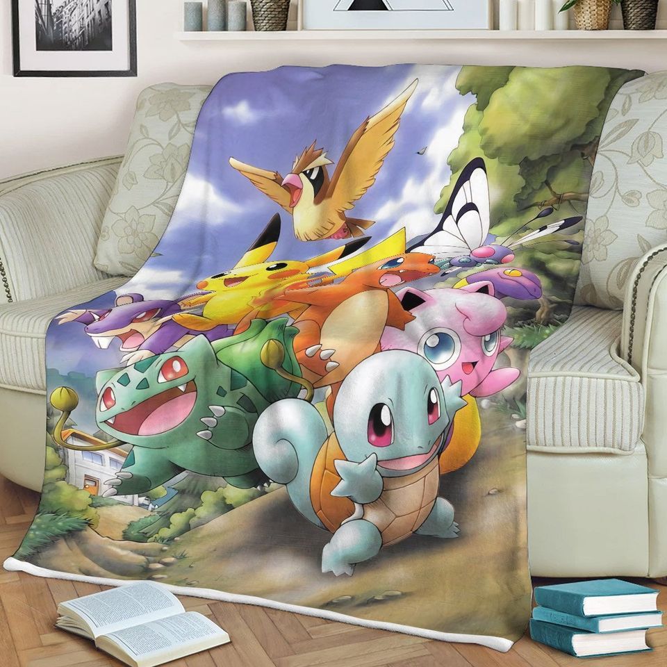 Pika PKM Sherpa Fleece Blanket