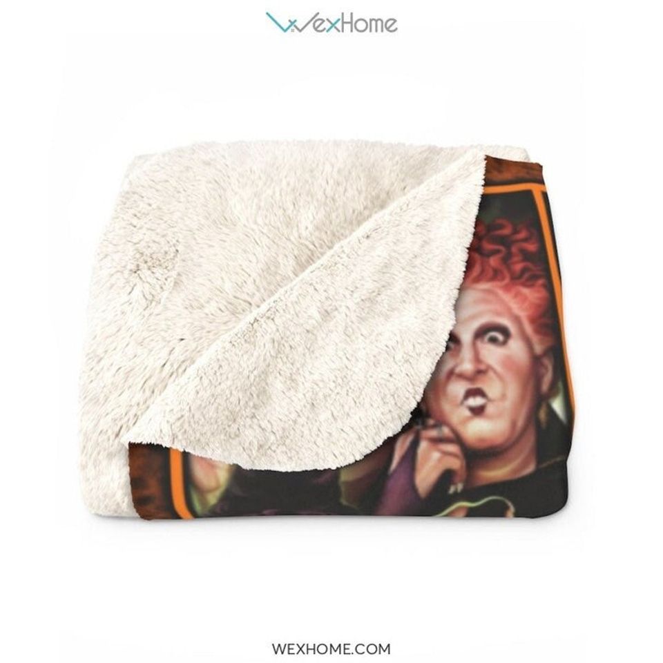 This Is My Hocus Pocus Watching Sherpa Fleece Blanket